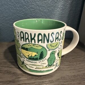 Starbucks Arkansas Been There Series Discontinued 14 Oz Coffee Mug With Box SKU